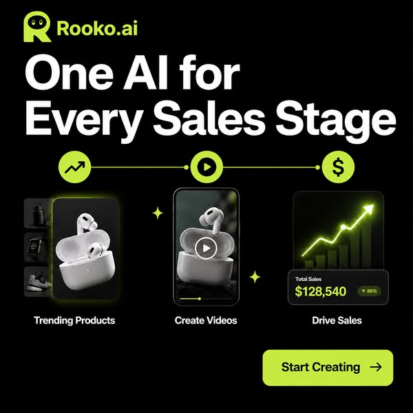 From Trending Products to Sales: RookoAI Does It All!