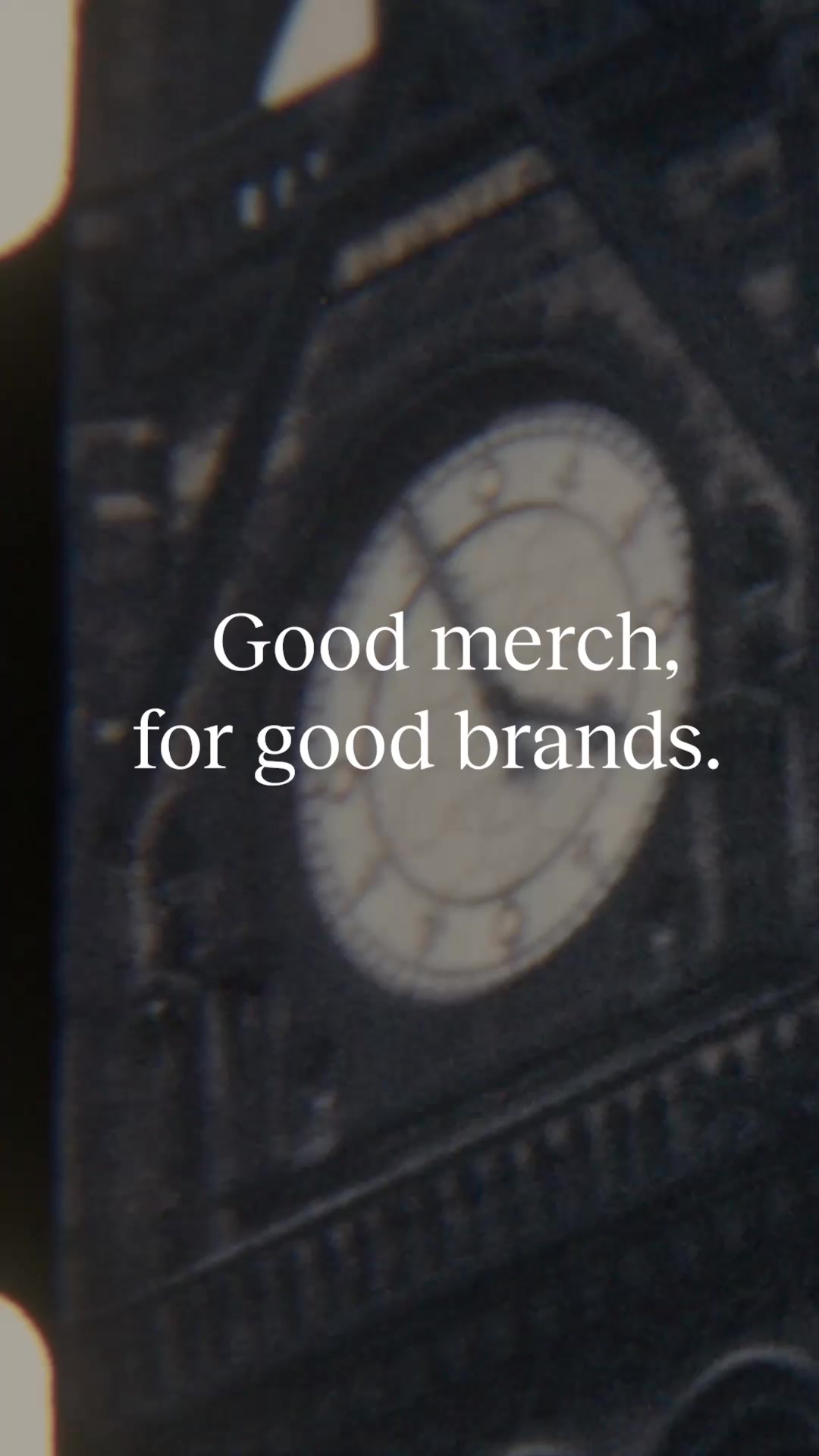 Premium custom merch