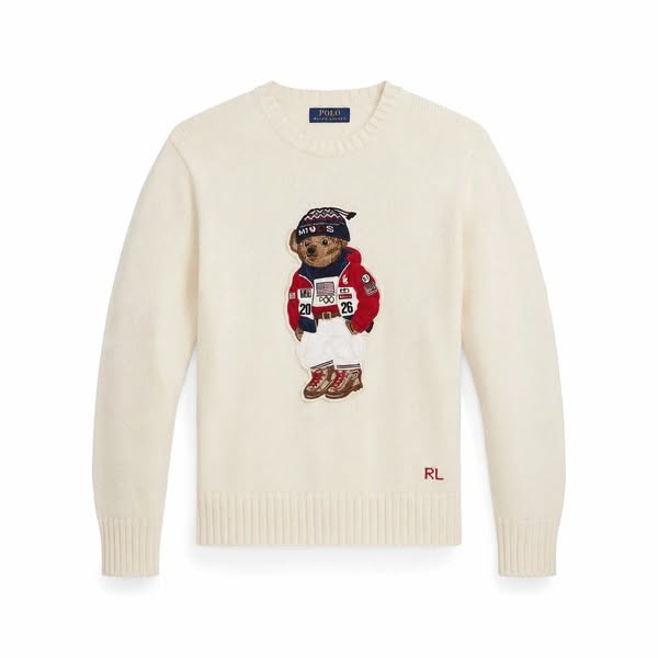 RL Team USA Polo Bear Sweater