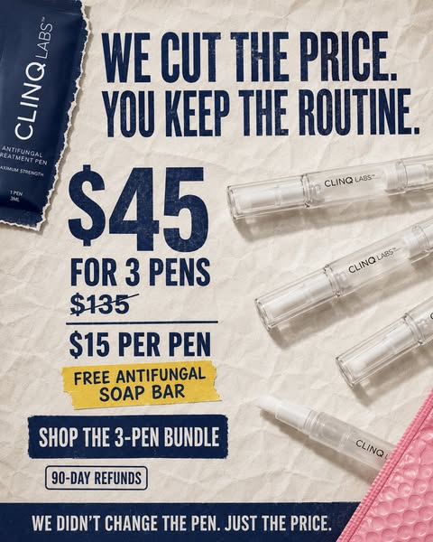 3 Pens for $45 + Free Soap