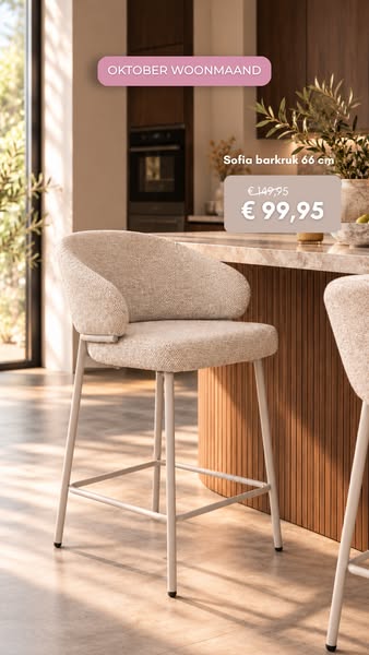 Sofia Barkruk van €149,95 voor €99,95!