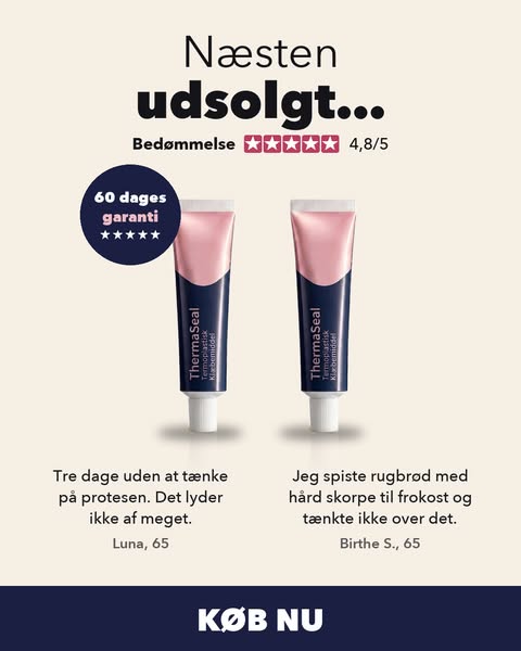 Næsten udsolgt. 50% rabat i dag