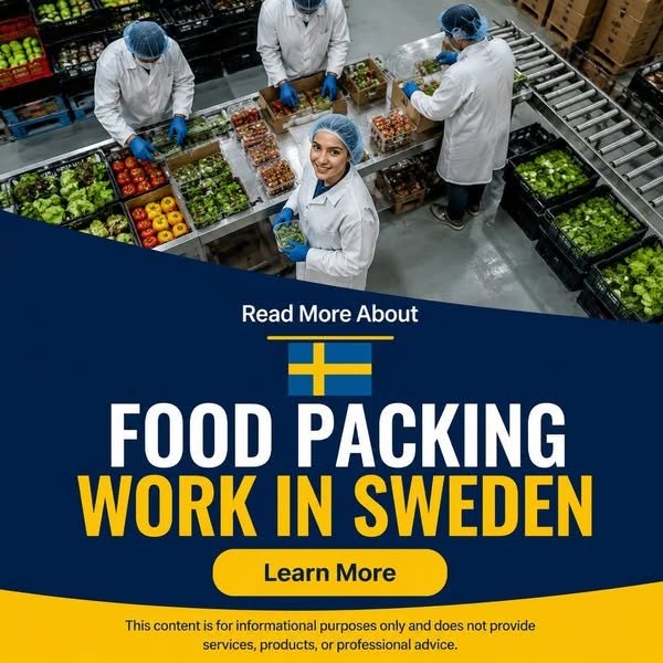 Food Packing Work Sweden 2026: Opportunities & Guide