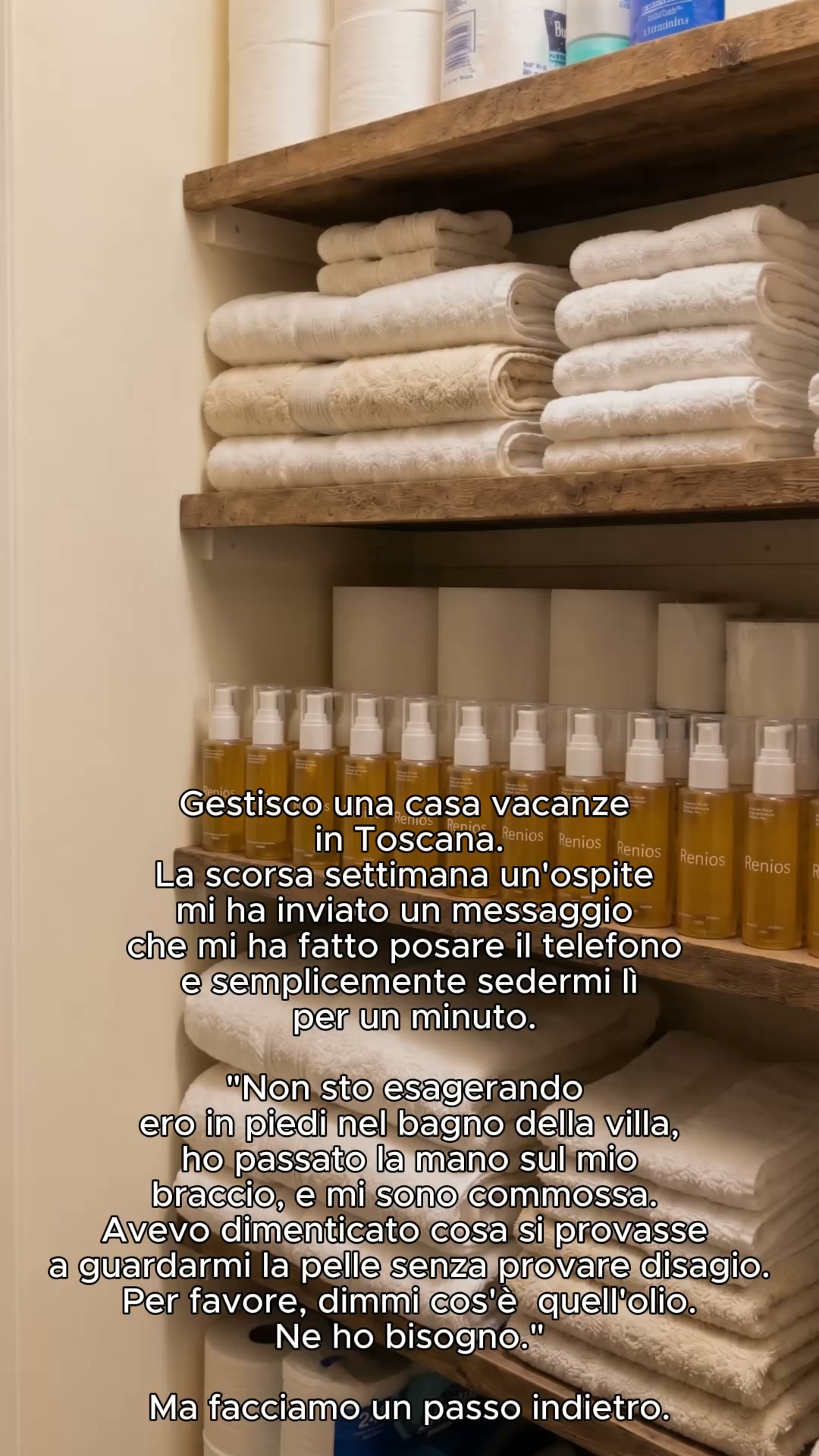 Quell' "Olio Strano" nel nostro Airbnb a 5 stelle'