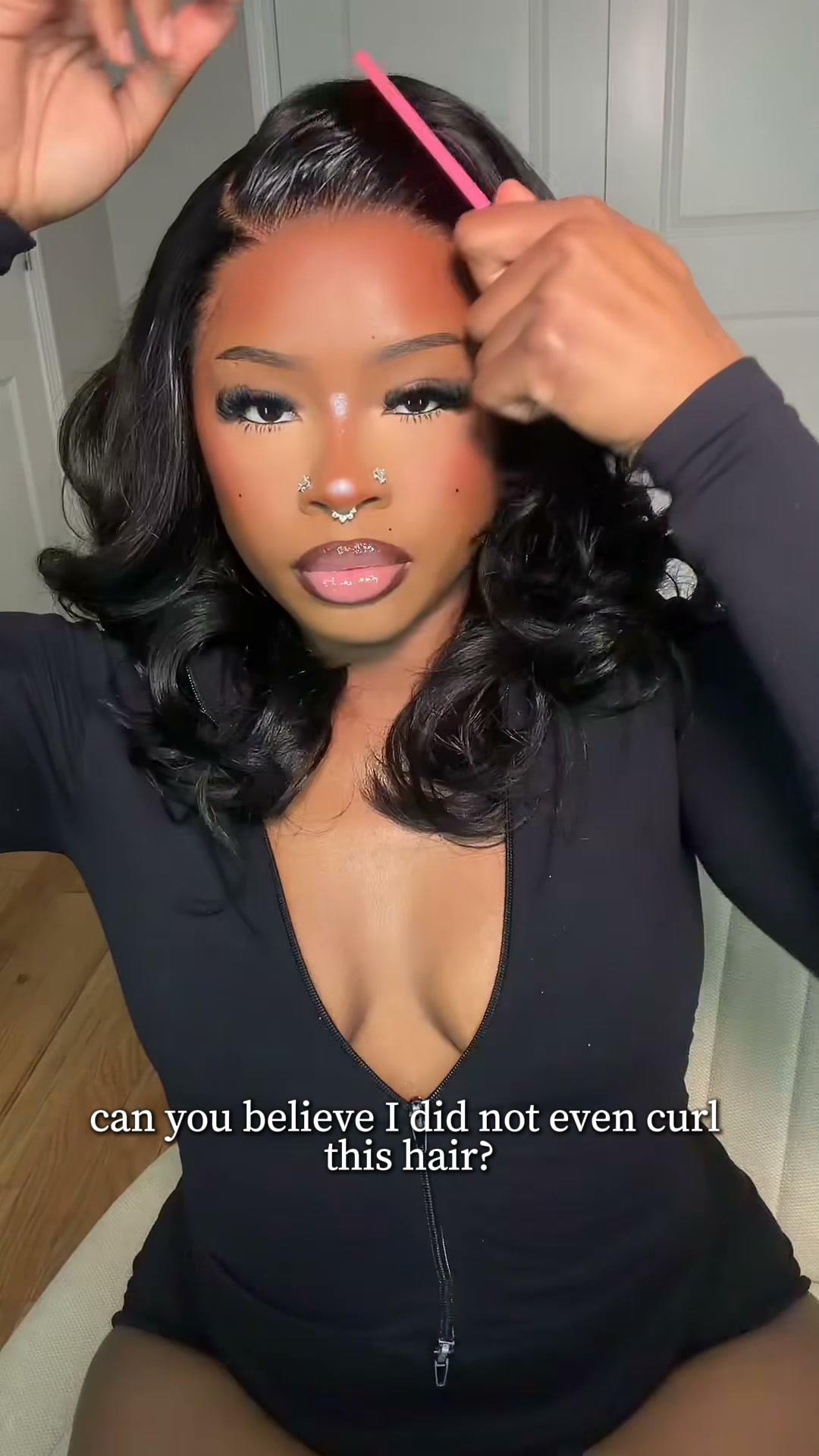 Pre-Styled with Heavy Layers