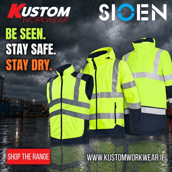 Sioen Hi-Vis Workwear Ireland | Rain Jackets & Trousers