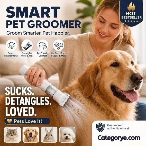 Electric Pet Grooming Comb