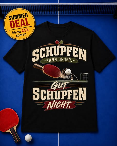 KULTIGE TISCHTENNIS DESIGNS!