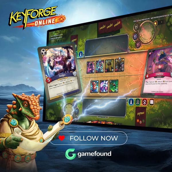 Follow KeyForge Online Now!