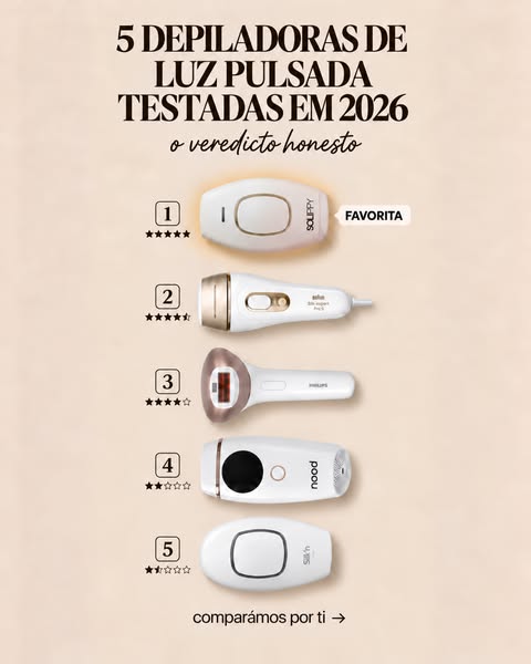 Os 5 melhores dispositivos IPL de depilação em casa em 2026