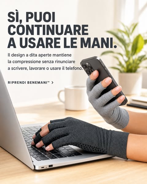 Continua a usare le tue mani