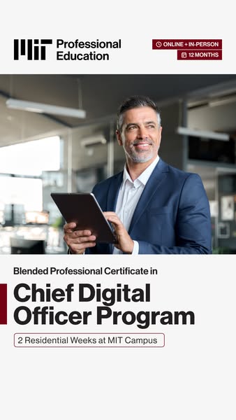 Enroll now and live the MIT Experience.