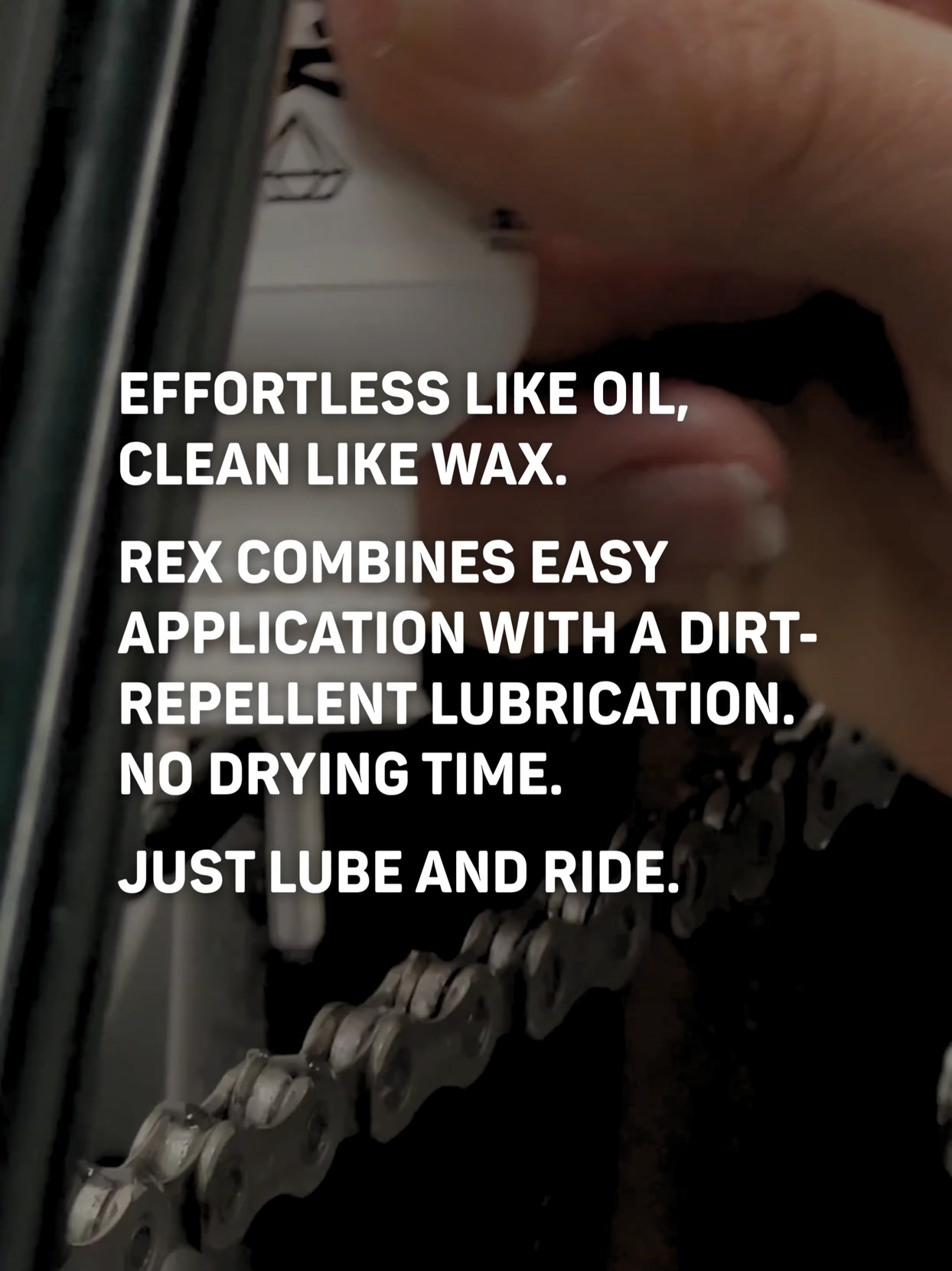 Rex Wax-Based Chain Lubes: The best of both worlds.