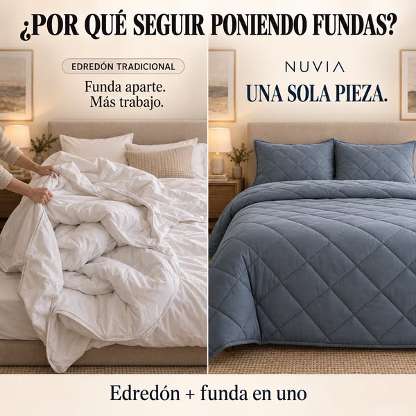 Tu cama hecha en 10 segundos