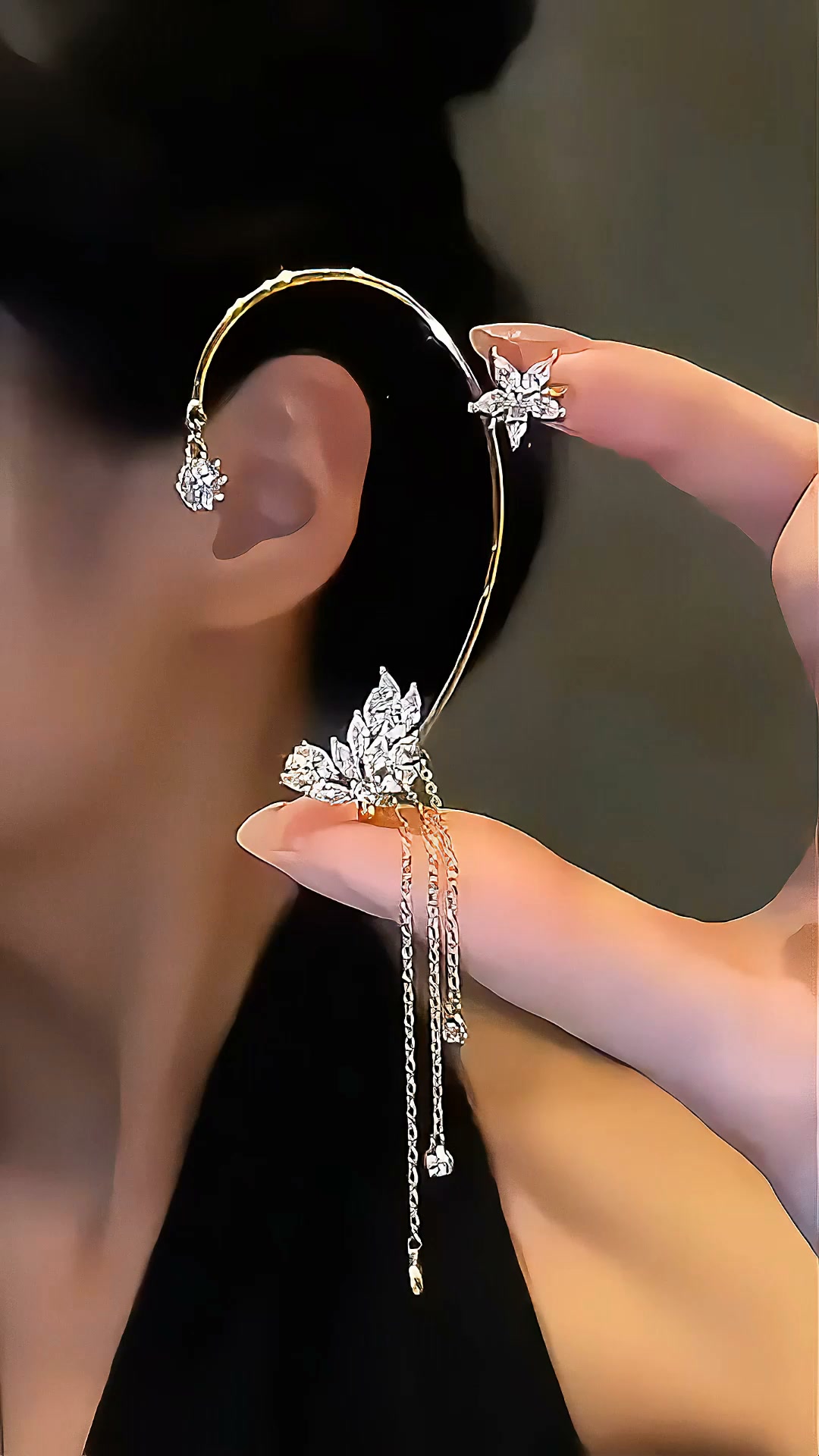 Elegant Clip-On Earrings