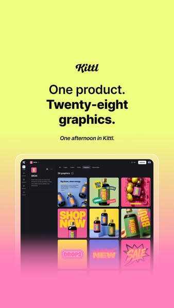 One product. 28 graphics.