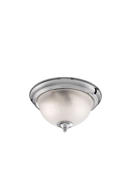 Searchlight Aintree IP44 Chrome Flush Fitting
