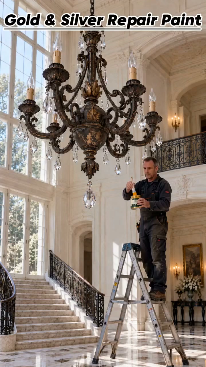 Stop throwing away tarnished, scratched, or fading gold decor and vintage furniture!