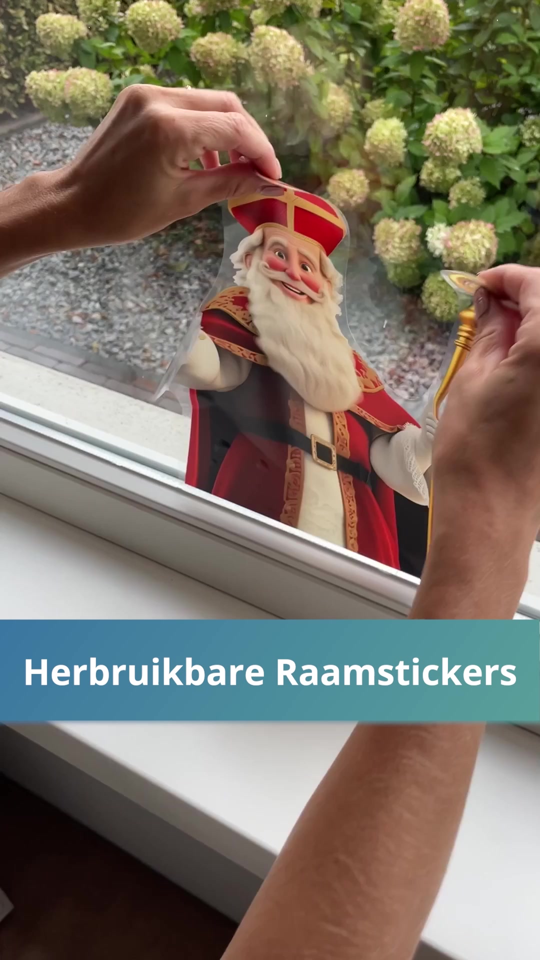 Bestel Sinterklaas raamstickers