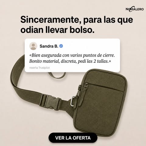 La bandolera antirrobo más completa