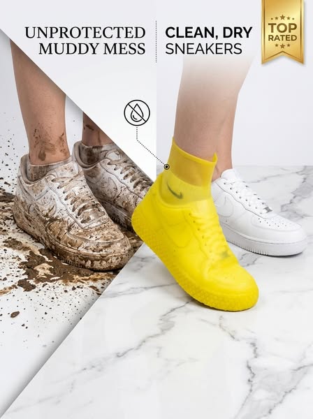 Outdoor Silicone Waterproof Shoe Cover