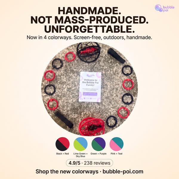 Bubble Poi — 25% OFF Today