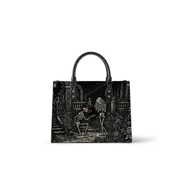 Gentleman & Lady Leather Handbag