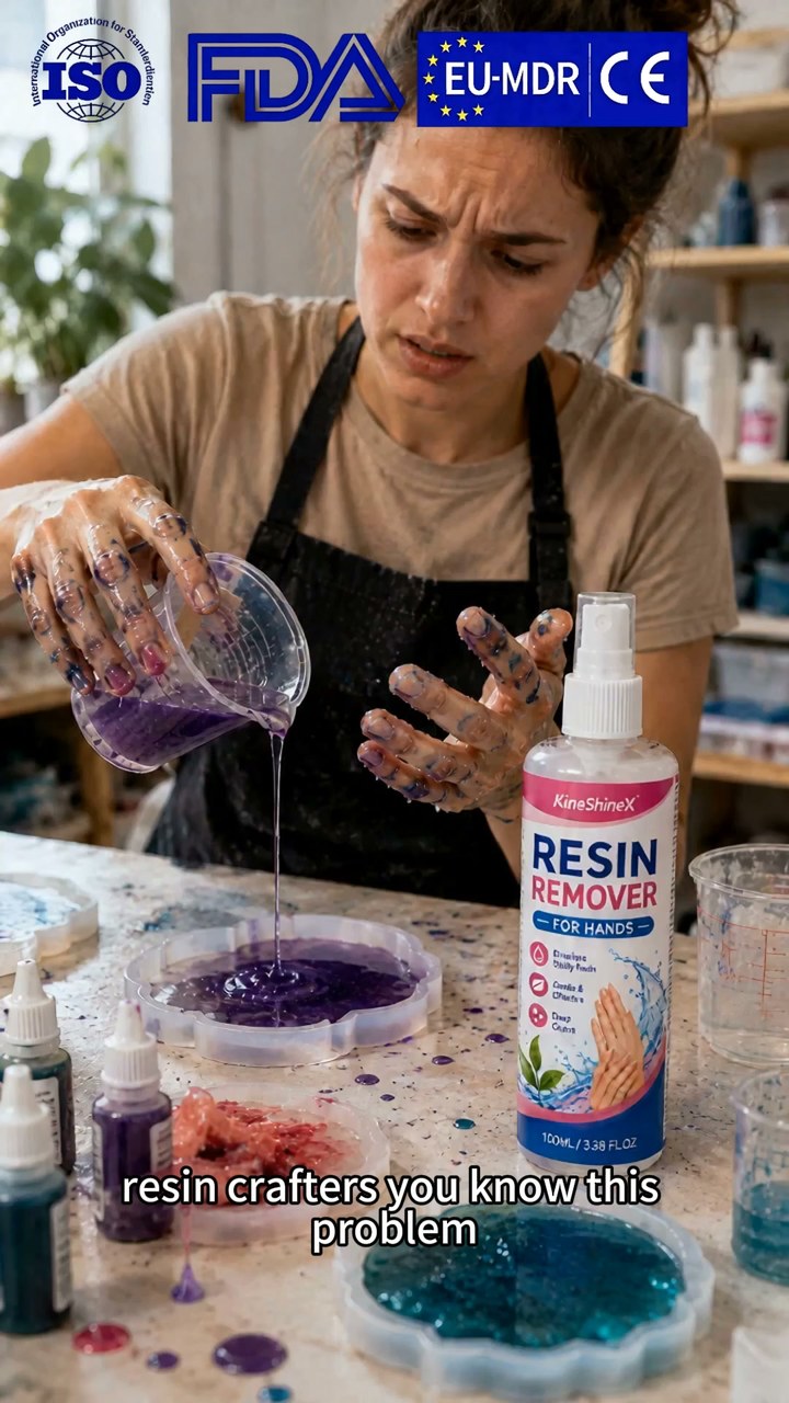 Gentle Resin Remover for Hands