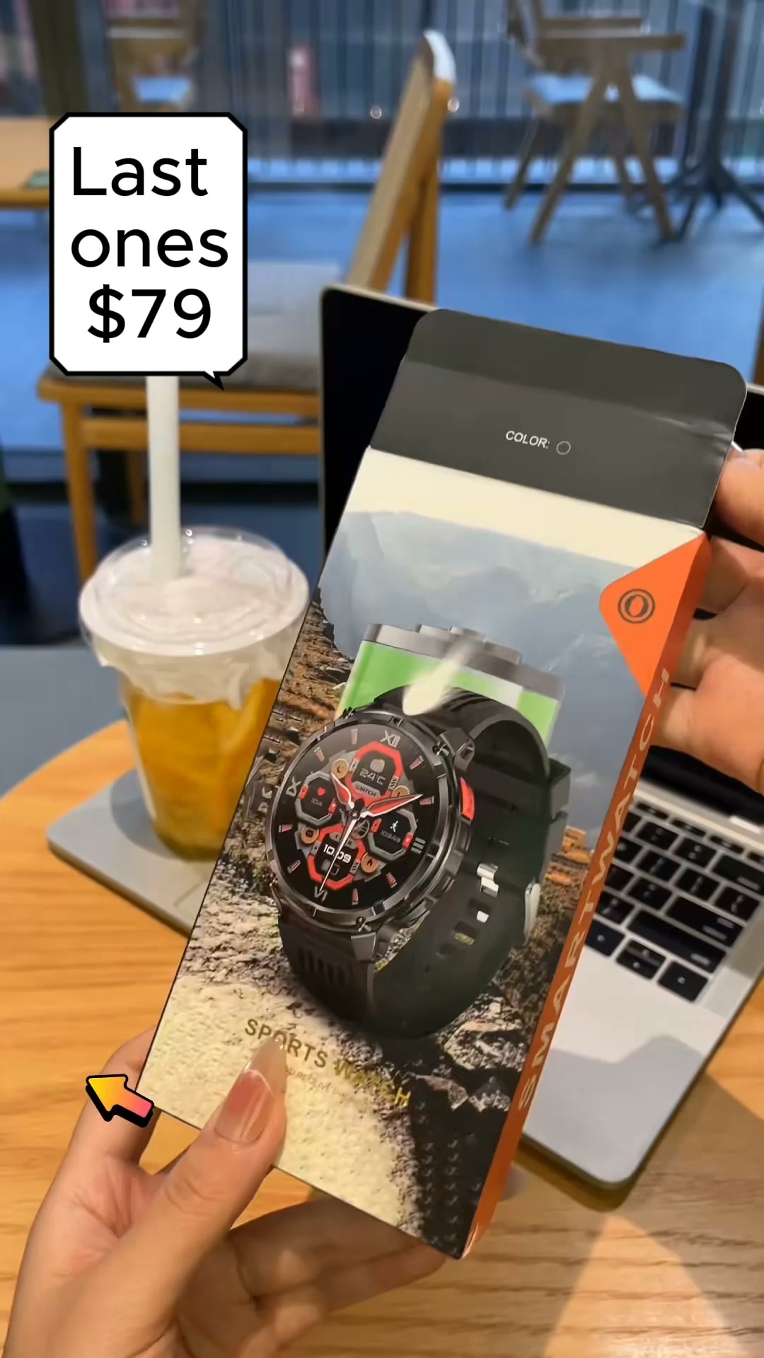$79. GPS. 60-Day Battery. Waterproof. Calls & Notifications on your wrist. Health tracking 24/7.