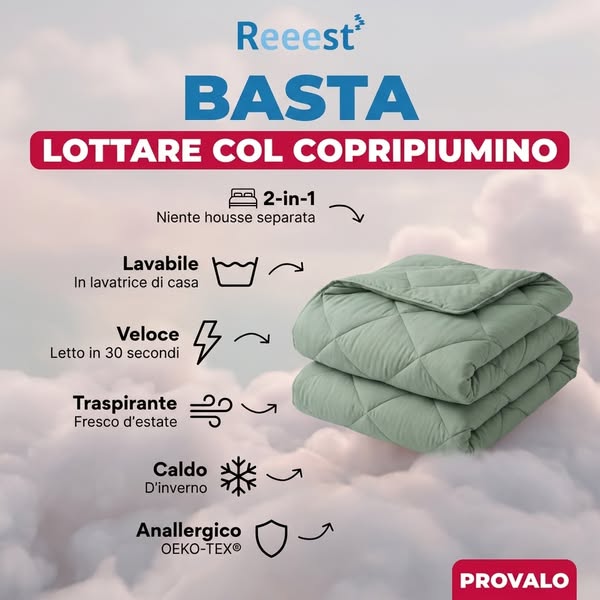 Rifai il letto in 10 secondi