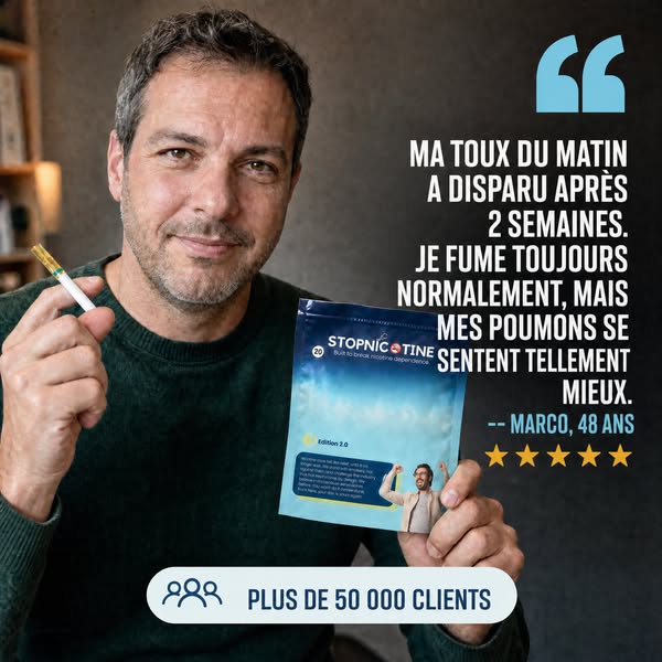 Tu fumes et tu tousses ? Une simple “astuce” jaune aide immédiatement.