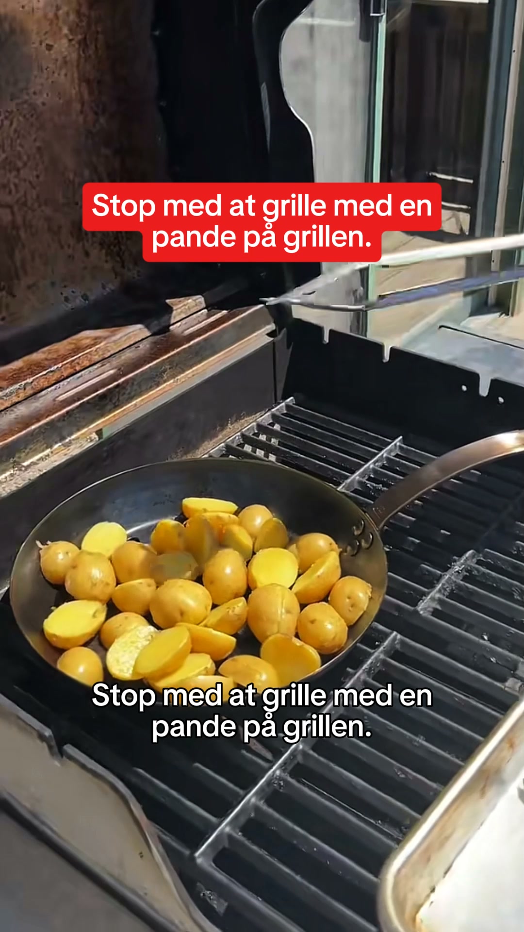 Stop med at dampe maden på grillen – op til 40% rabat