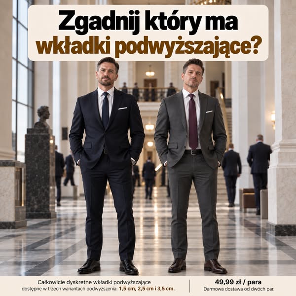 Dodatkowe centymetry, których nie widać