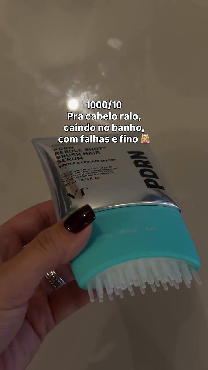 Chega de olhar para a escova com medo.