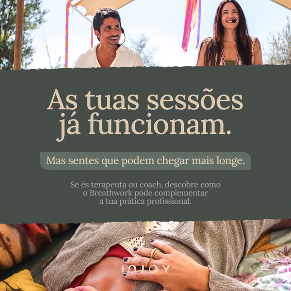 Torna-te um Facilitador de Breathwork certificado