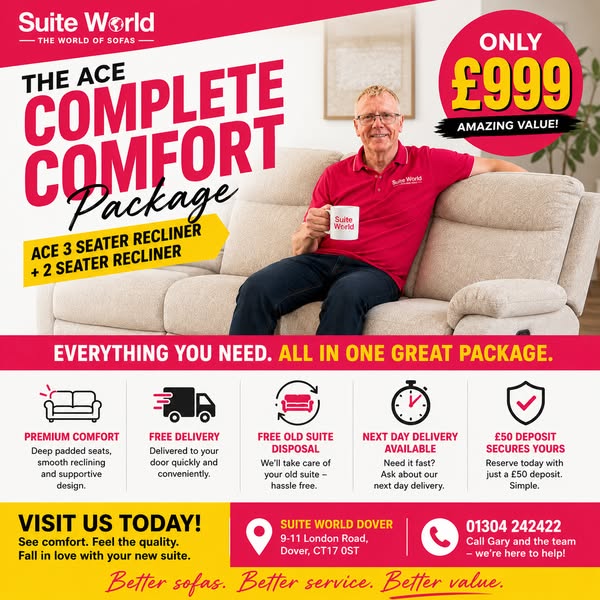 The Ace Complete Comfort Package
