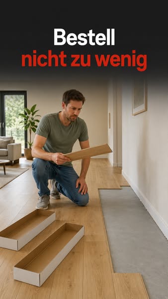 Bestell nicht zu wenig
