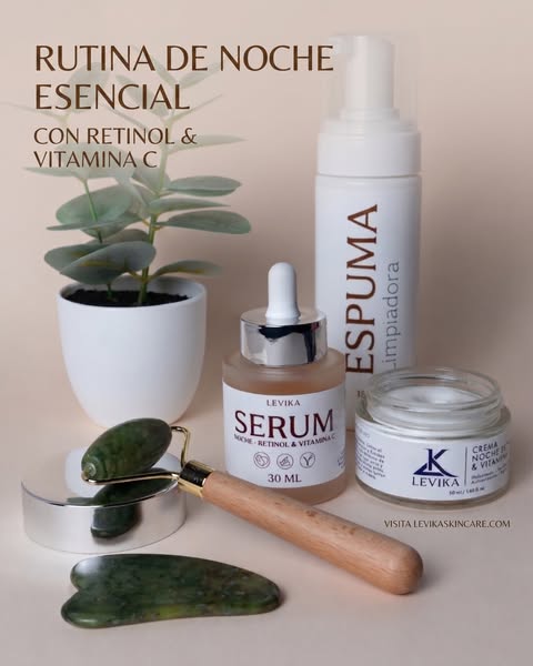 Rutina Antiedad Completa de Noche | Levika Skincare