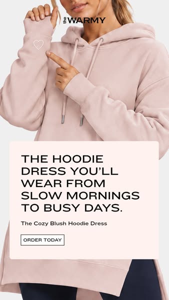 50% Off The Hoodie Dress!