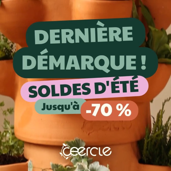 Dernière démarque : jusqu'à -70%