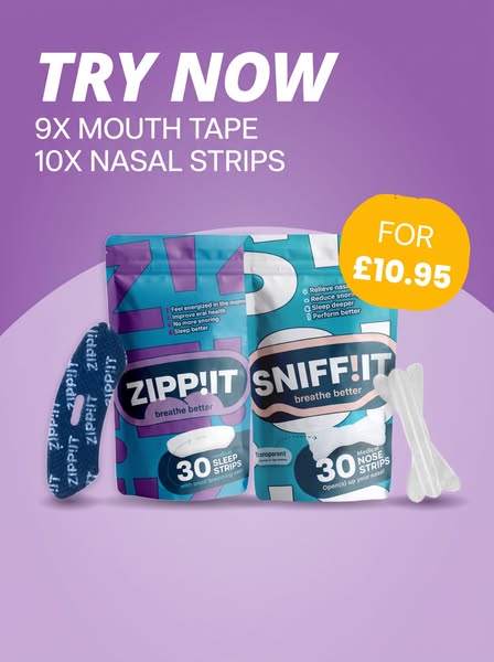 Try mouth tape and nose strips