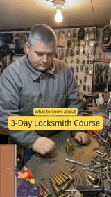 Explore Info About 3 Day Locksmith Course Schedules and Topics