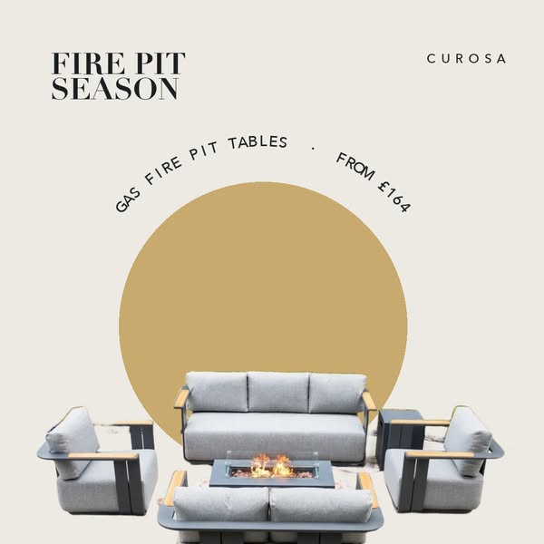 Fire pit season, from £164