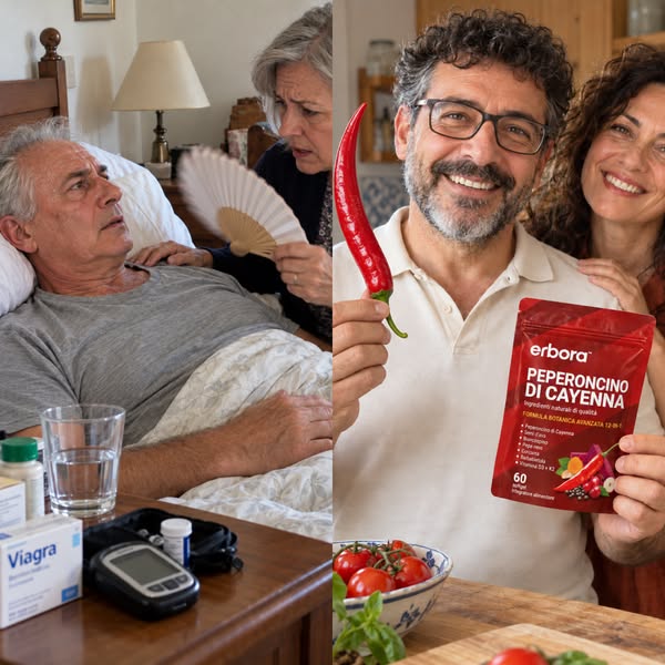 Viagra sul comodino. Glucometro sul comodino. C'era un'altra opzione.