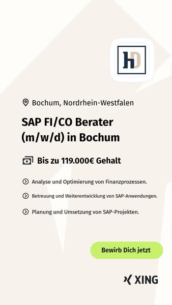 Nur wenige Klicks zum neuen Job