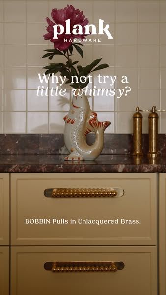 Playful solid brass.