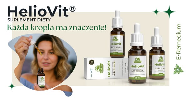 Suplement diety HelioVit w formie kropel