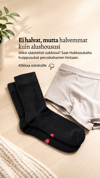 Bambu- ja puuvillasukat 4,6/5