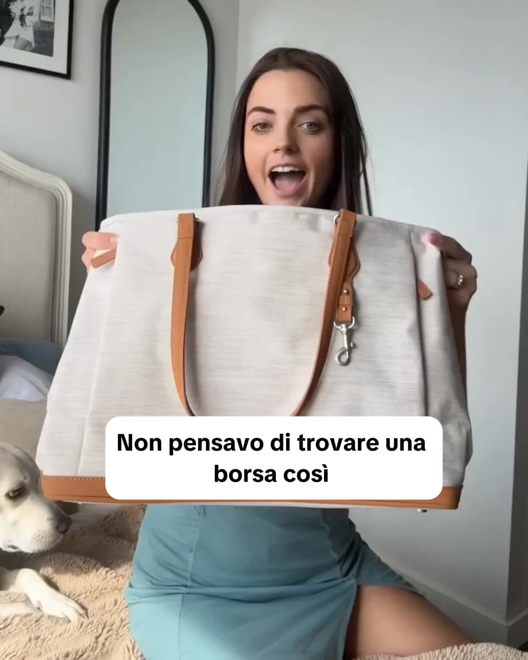 Non è una borsa qualunque