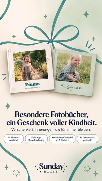 Ein Fotobuch voller Kindheit.